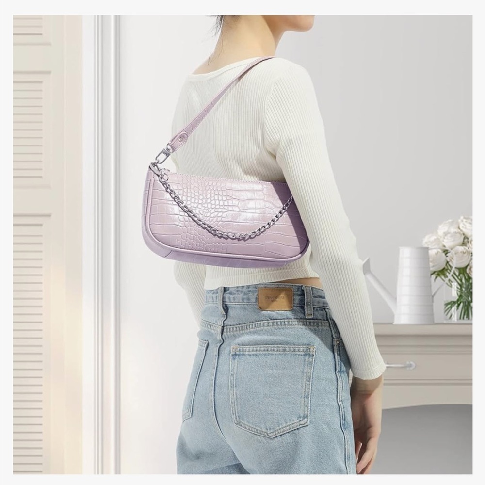 Small Purse for Women, Retro Classic Tote HandBag Shoulder Bags Clutch Purse - Picture 3 of 6